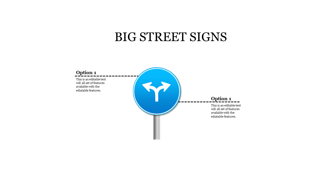editable street sign-Big Street-Signs-Style 3